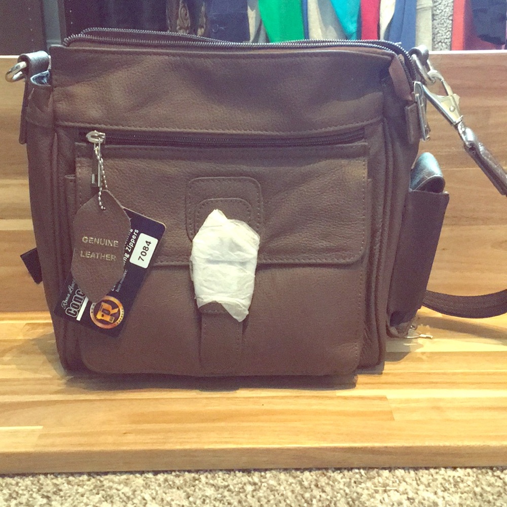 Concealment brown purse
